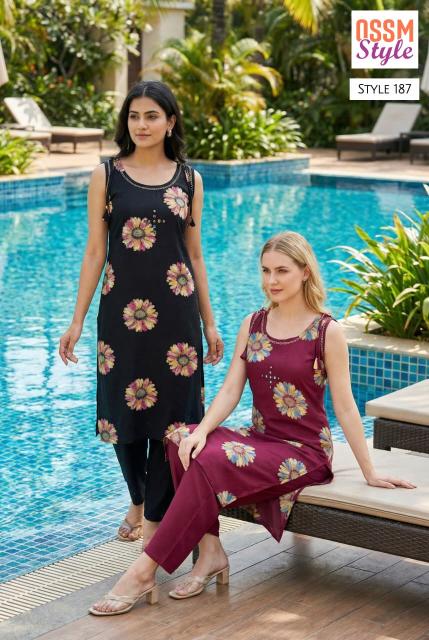 Ossm style 187 coord set ladies clothing wholesale